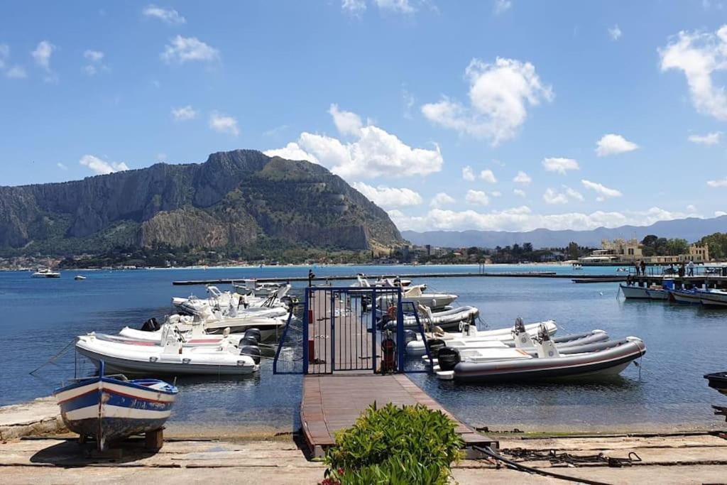 Le Vele Mondello, Villa A Due Passi Dal Mare Ngoại thất bức ảnh